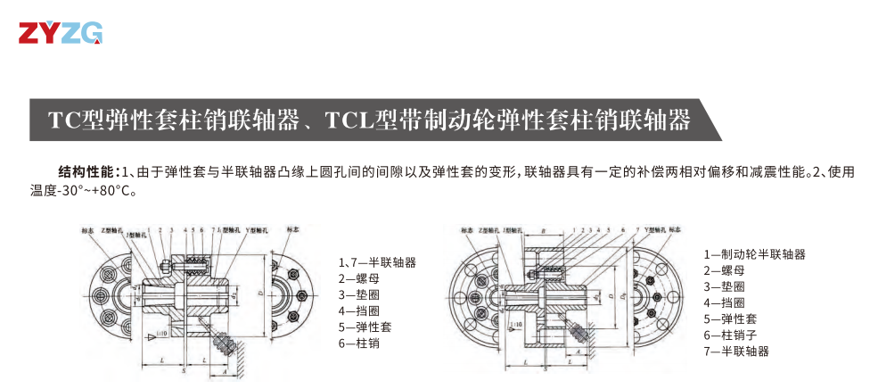 TCL型带制动轮弹性套柱销丝瓜网站在线观看